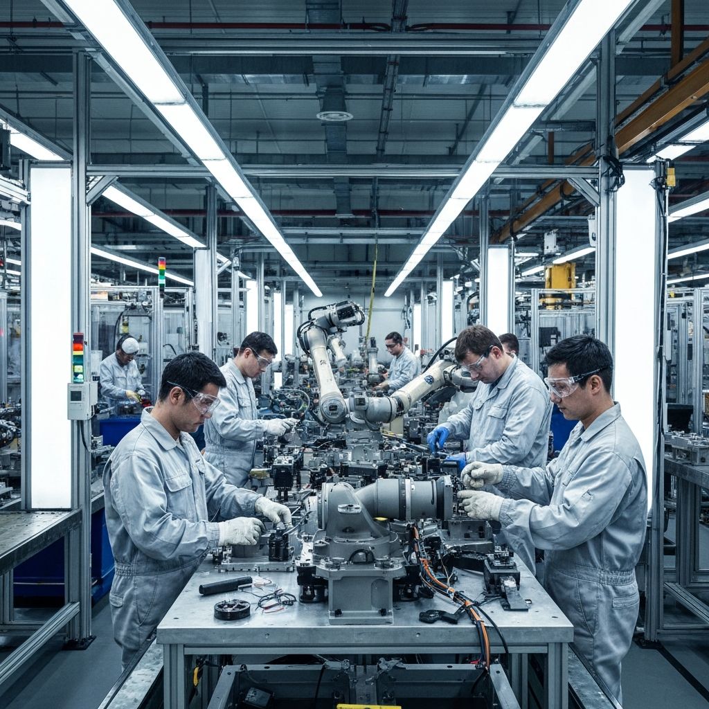 Ipari automatizálás és gyártósor